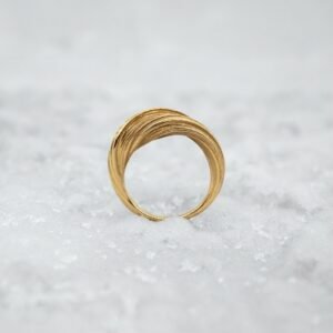 Orbis² - Dorée à l'Or Jaune - Taille 56